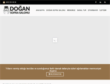 Tablet Screenshot of dogansofra.com